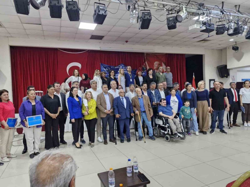 Engelli̇ler Derneği̇nde Mevcut Başkan Hasar Güven Tazeledi̇
