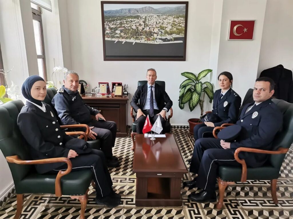 Köyceği̇z İlçe Emni̇yet Müdürlüğünden Kaymakam Maslaka Zi̇yaret