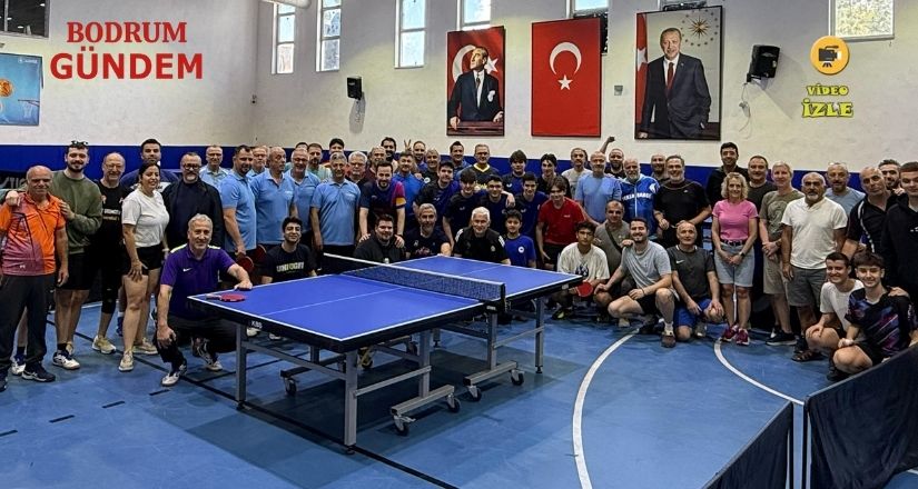 Bodrum’da Masatenisi Heyecanı Devam Ediyor