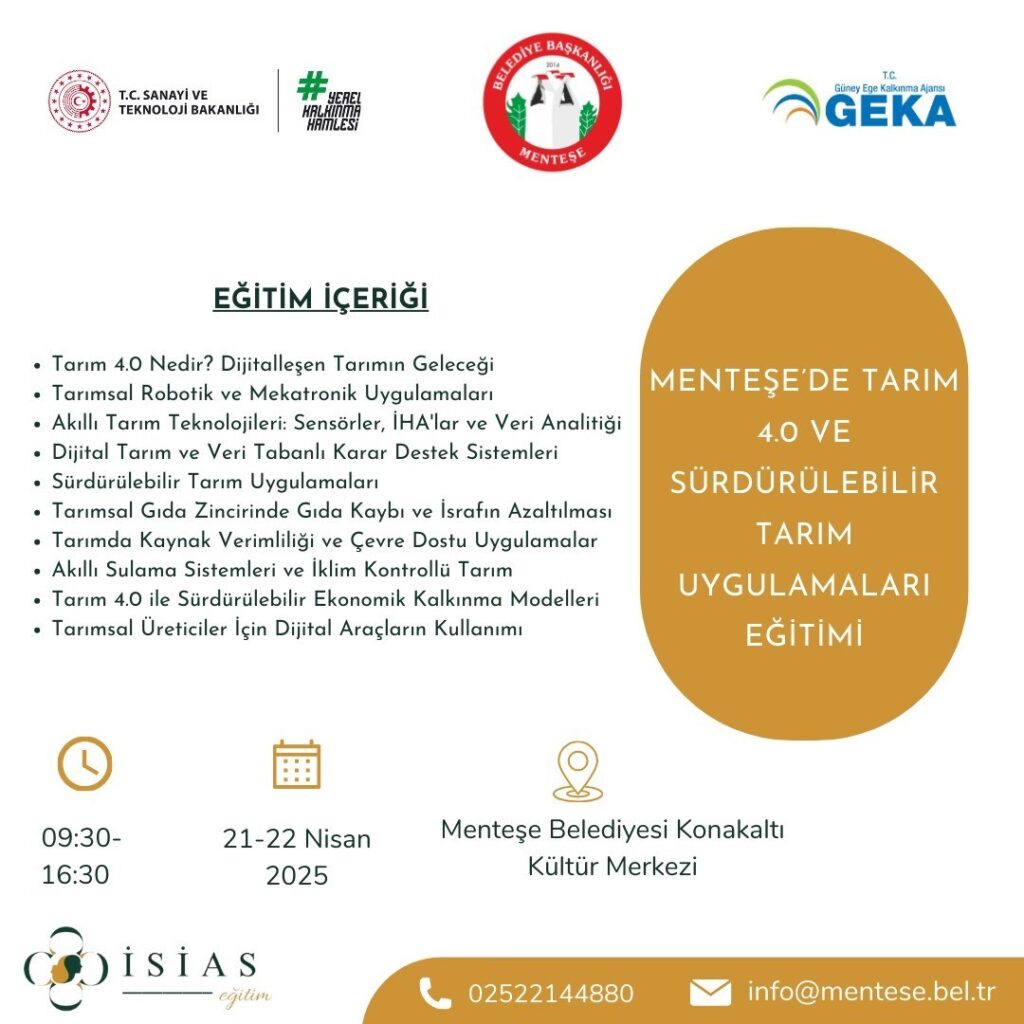 Menteşede Tarım Uygulamaları Eği̇ti̇mi̇