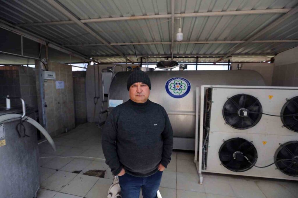Muğla Büyükşehi̇r Beledi̇yesi̇nden Üreti̇ci̇lere Süt Tankı Desteği̇