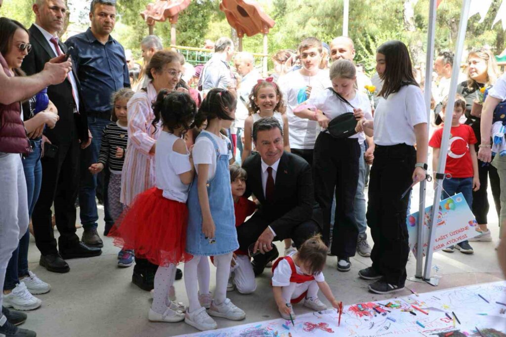 Muğla Büyükşehi̇r Çocuklara 23 Ni̇san Coşkusunu Yaşattı