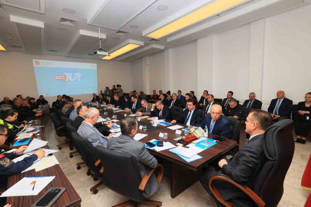 60.Cumhurbaşkanlığı Türki̇ye Bi̇si̇klet Turu Hazırlık Toplantısı Yapıldı
