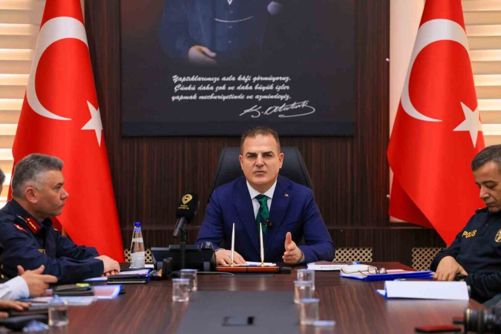 Muğlada Güvenli̇k Ve Huzur Toplantısı Yapıldı