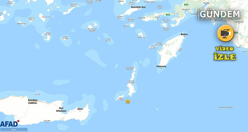 Akdeniz’deki 6 büyüklüğündeki deprem Muğla’da hissedildi