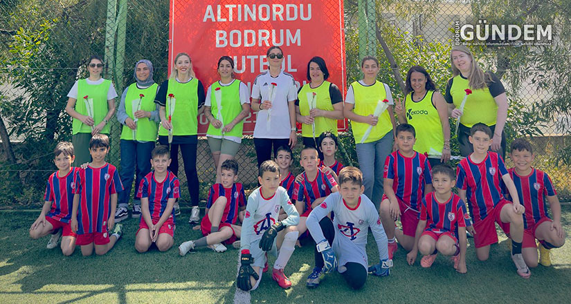 Altınordu Bodrum Futbol Okulları’ndan Annelere Özel Sürpriz
