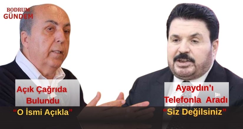 Savcı Sayan’dan Ayaydın’a Cevap “O Siz Değilsiniz”