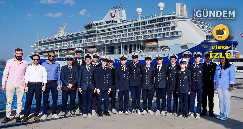 Bodrum Cruise Port ve Marella Discovery 2 geleceğin denizcilerini ağırladı
