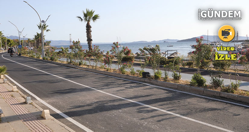 Büyükşehir’in Bodrum’daki 62 Milyon TL’lik Yol Yatırımı Tamamlanıyor