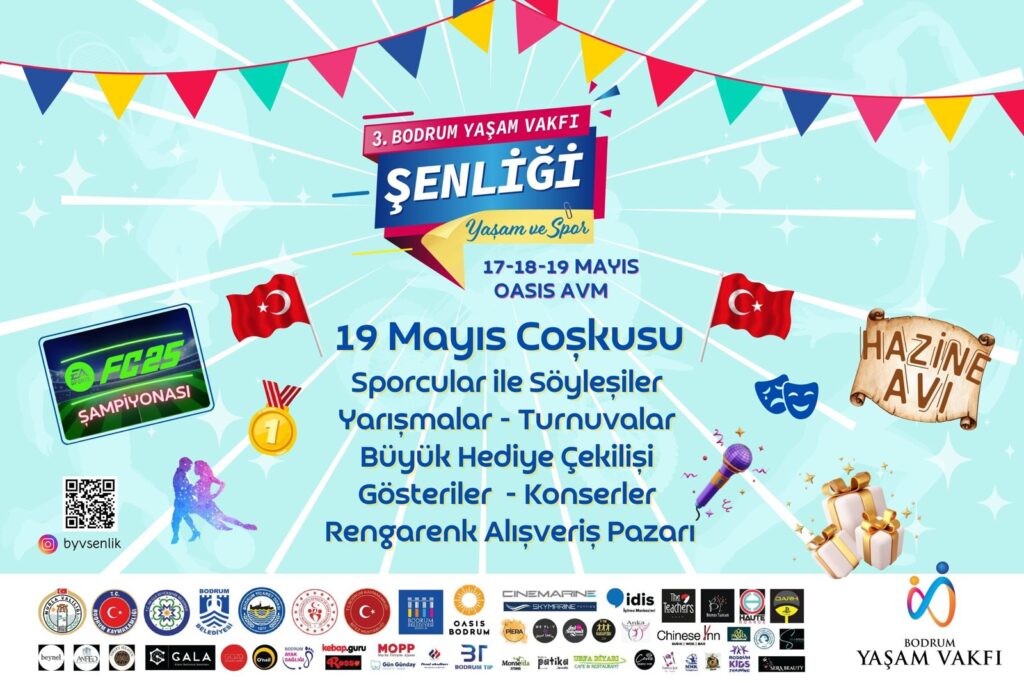 Bodrum Yaşam Vakfı’ndan Üç Günlük Şenlik