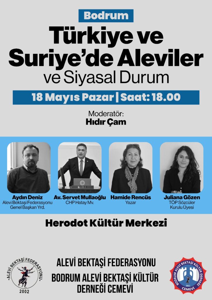 Bodrum’da Alevi Katliamı ve Asimilasyon Politikaları Paneli