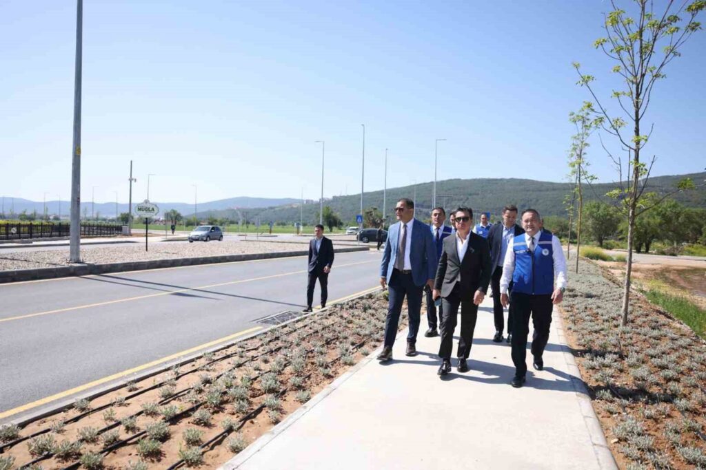 Başkan Aras, Tamamlanan Yol Çalışmalarını İnceledi̇