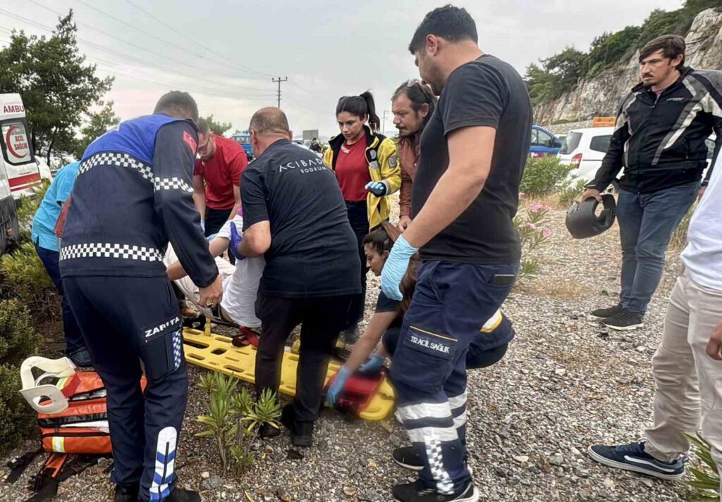 Bodrumda Can Pazarı 15 kişi yaralandı