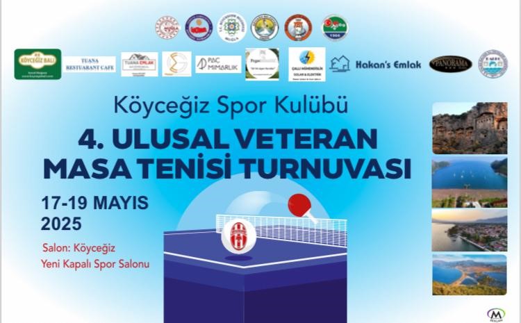 Köyceği̇zde Veteran Masa Teni̇si̇ Turnuvası Yapılacak