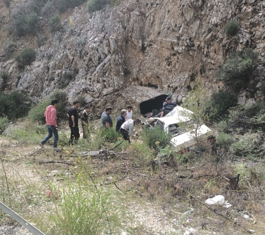 Ulada Trafi̇k Kazası: 1 Yaralı