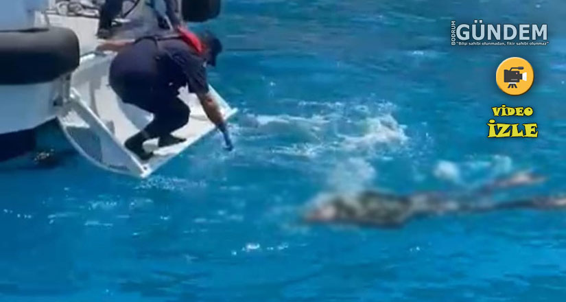 Balığın peşinden gitti, vurgun yedi, kurtarılamadı