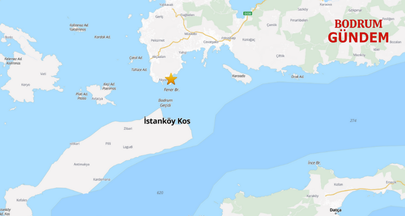 Bodrum Açıklarında Deprem