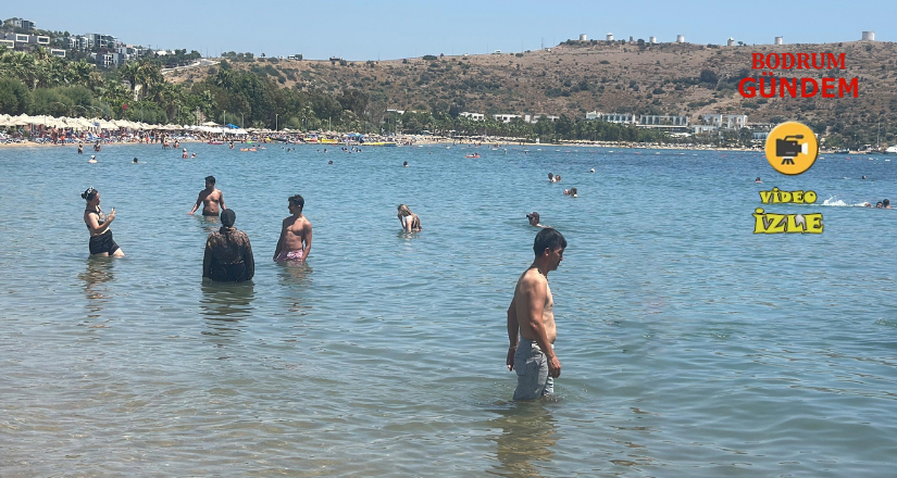 Bodrum Kavruldu Hava Sıcaklığı 44 Dereceye Ulaştı