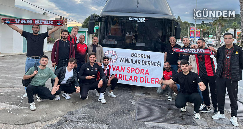 Bodrum Vanlılar Derneği’nden Vanspor’a Tebrik Mesajı