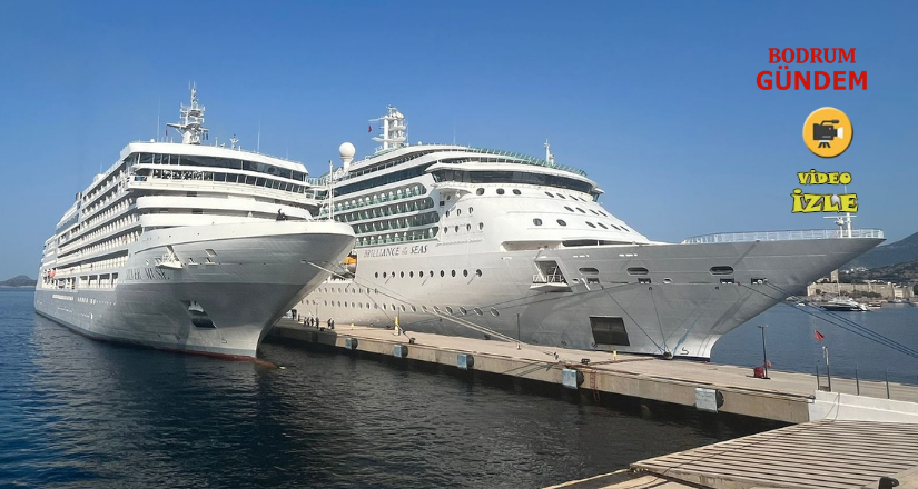 Bodrum’a İki Yolcu Gemisi ile 2935 yolcu geldi