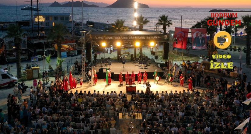 Bodrum’da Amiral Turgut Reis Anıldı
