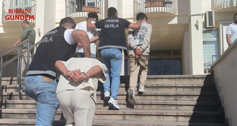 Bodrum’da Uyuşturucu Operasyonu 3 Kişi Tutuklandı