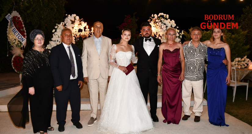 Bodrum’da Yılın Kır Düğününde Davetliler Doyasıya Eğlendi