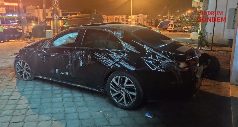 Bodrum’un Tanınmış İş İnsanı Kaza Yaptı, Aracını Bırakıp Kaçtı