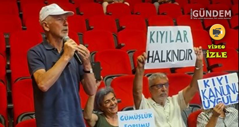 Gümüşlük Halkı; “Denize Girecek Yerimiz Kalmadı”