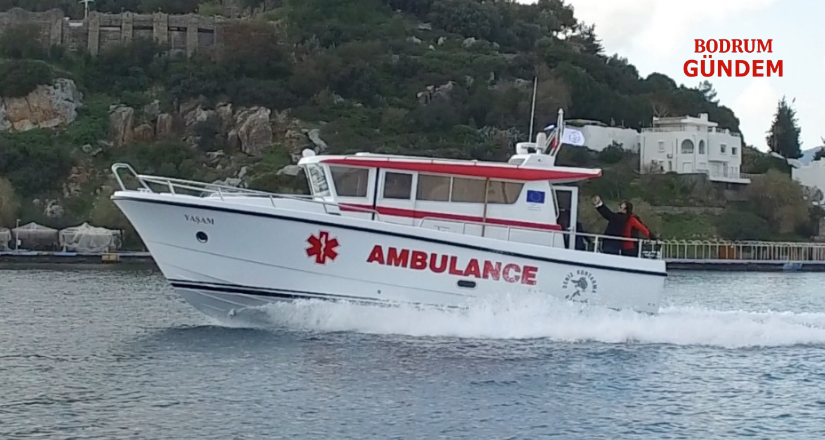 Leros’ta Yaralandı Bodrum’da Tedavi Edildi