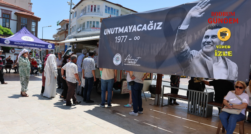 Muğla Büyükşehir Belediyesi’nden Ferdi Zeyrek Anısına Lokma Hayrı