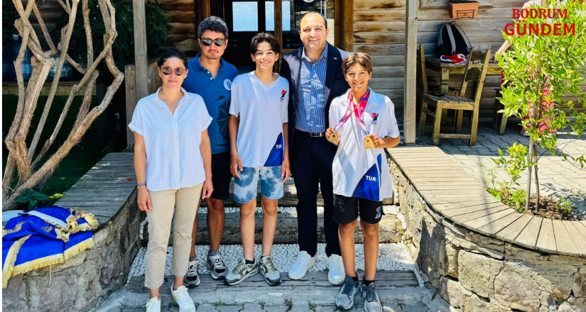 Optimist Avrupa Şampiyonu Cengiz Eren Güvenç’e Anlamlı Ziyaret