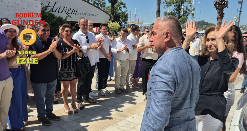 Kaymakam Mustafa Çit ve ailesine veda töreni
