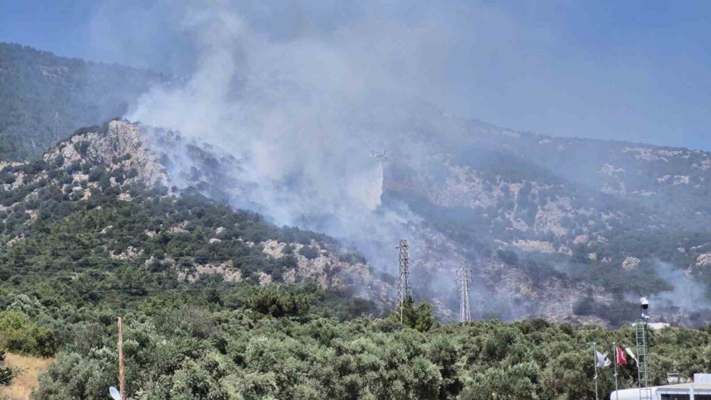 Bodrum’daki̇ Yangın Kontrol Altına Alındı