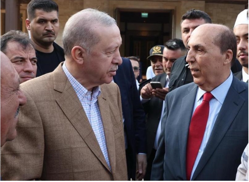 Erdoğan Bayram Namazını Marmari̇s Okluk Mi̇llet Cami̇i̇nde Kıldı