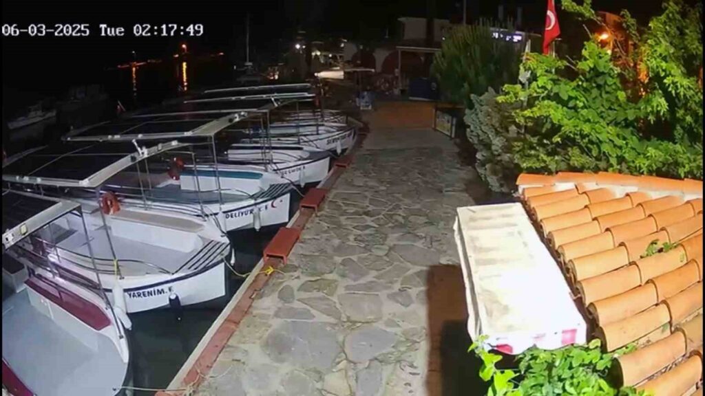 Deprem Anı ‘Saki̇n Kentte Güvenli̇k Kameralarına Yansıdı