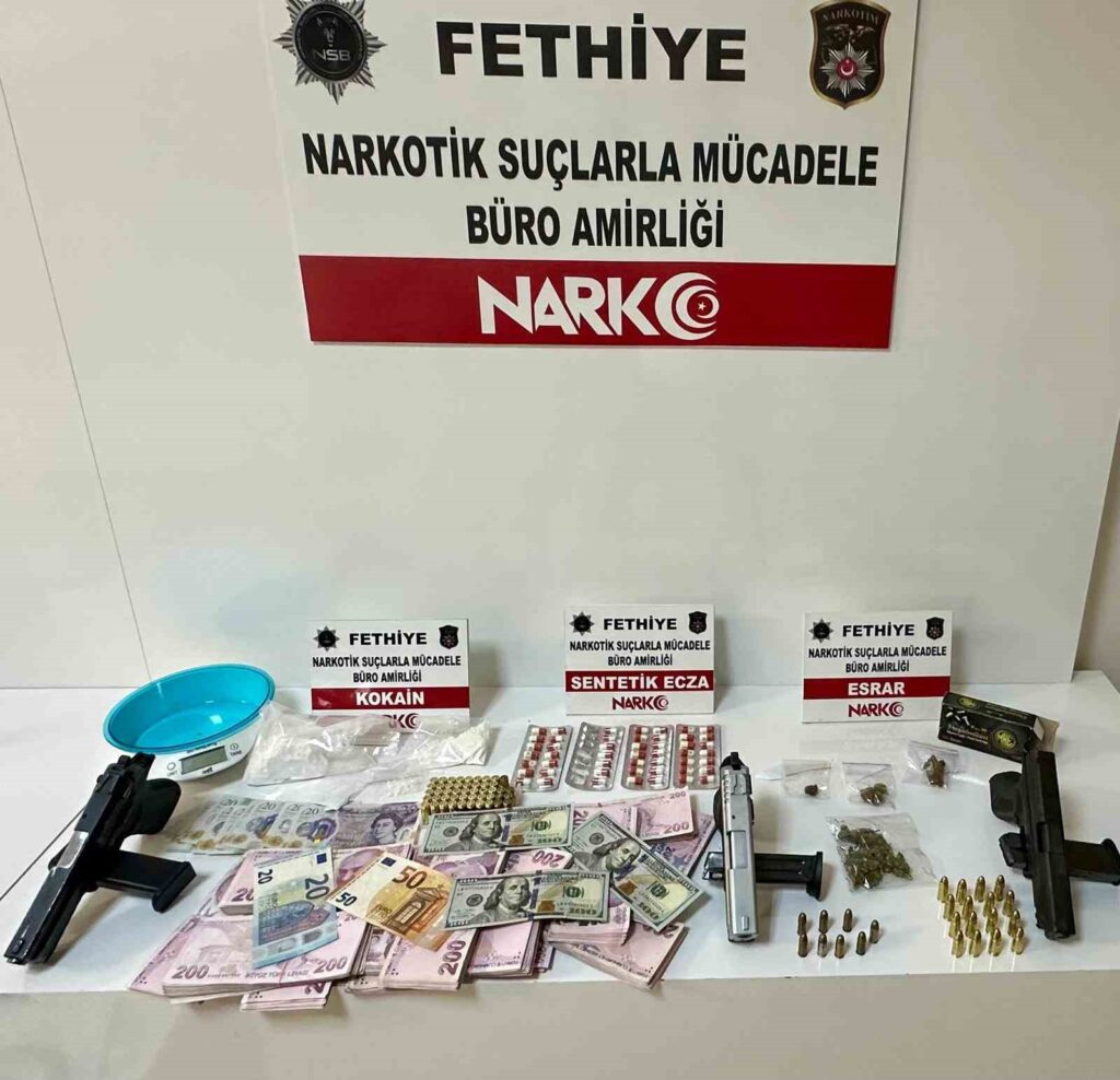 Fethi̇yede Uyuşturucu Operasyonu: 5 Tutuklama