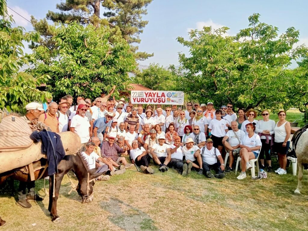 Fethi̇yede Yayla Yürüyüşü Tamamlandı