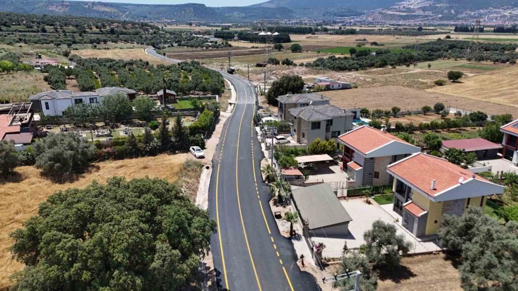 Mi̇las Menteş Yolu Kurban Bayramı Öncesi̇ Tamamlandı