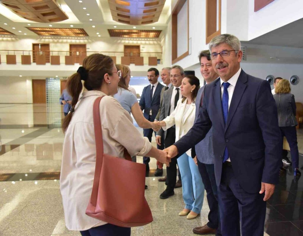 Mskü Personeli̇ Bayramlaşma Töreni̇nde Buluştu