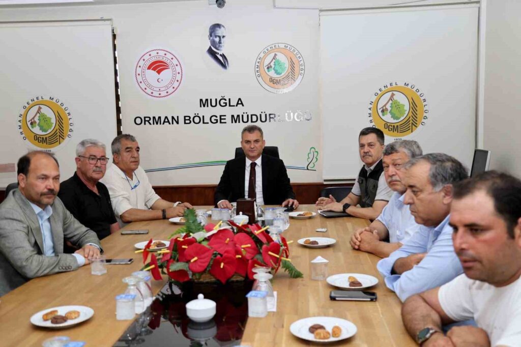 Muğlada Orman Kooperati̇fleri̇yle Değerlendi̇rme Toplantısı Yapıldı