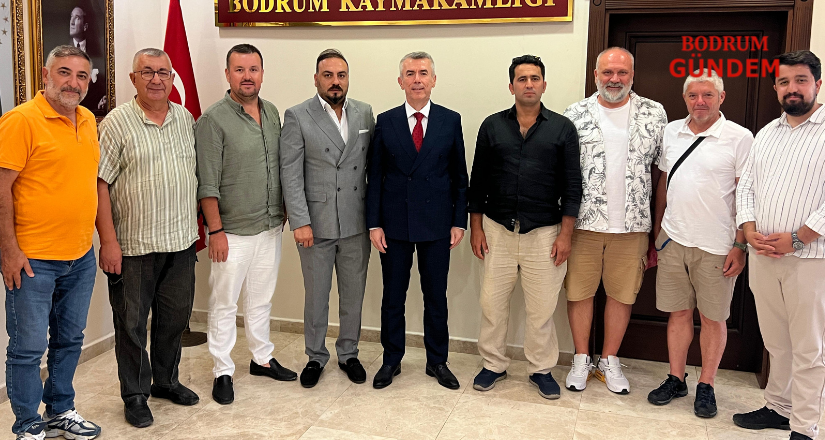 Bodrum Gazeteciler Cemiyeti’nden Kaymakam Sırmalı’ya Ziyaret