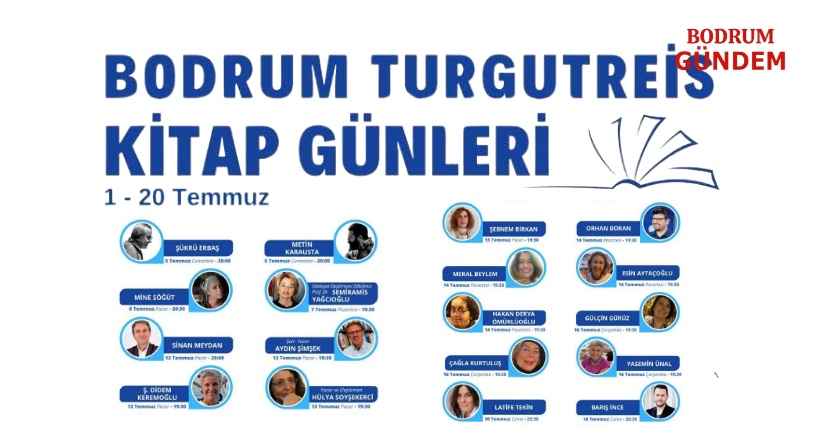 Bodrum Turgutreis Kitap Günleri Başlıyor