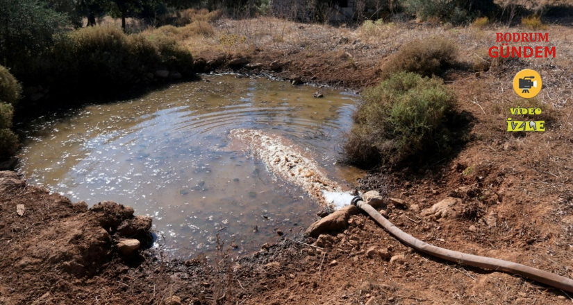 Bodrum’da 20 Gölete 182 Ton Su Takviyesi