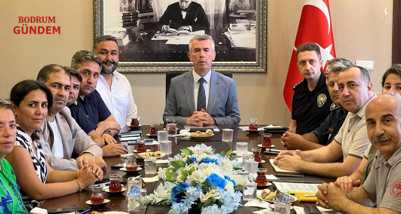 Bodrum’da Orman Yangınlarıyla Mücadele Toplantısı