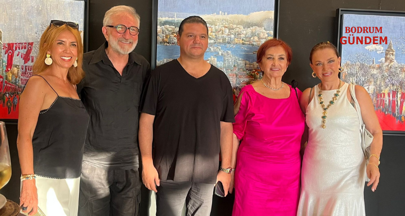 Bodrum’da “Yaz Düşleri” Sergisi Sanatseverlerle Buluştu
