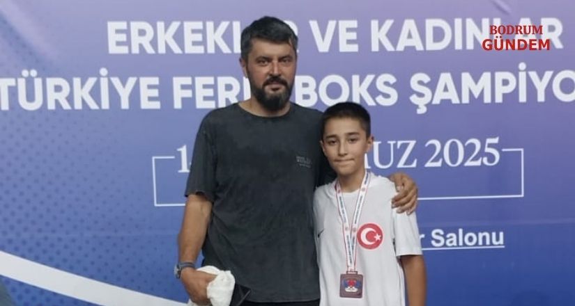 Bodrumlu Hasbi Eren Türkiye İkincisi Oldu