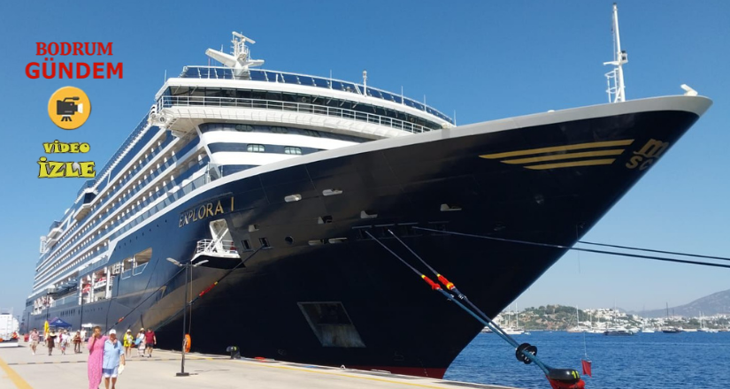 “Explora I” 734 yolcu ile Bodrum’da