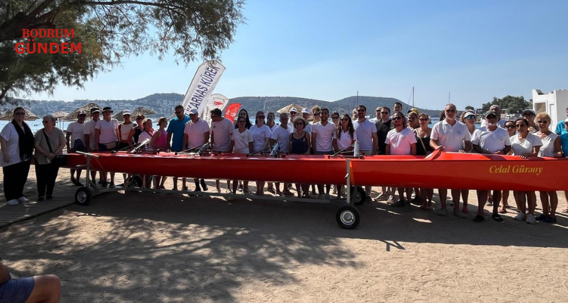 Halikarnas Kürek Kulübü, Yeni Teknesine Celal Gürsoy’un İsmini Verdi