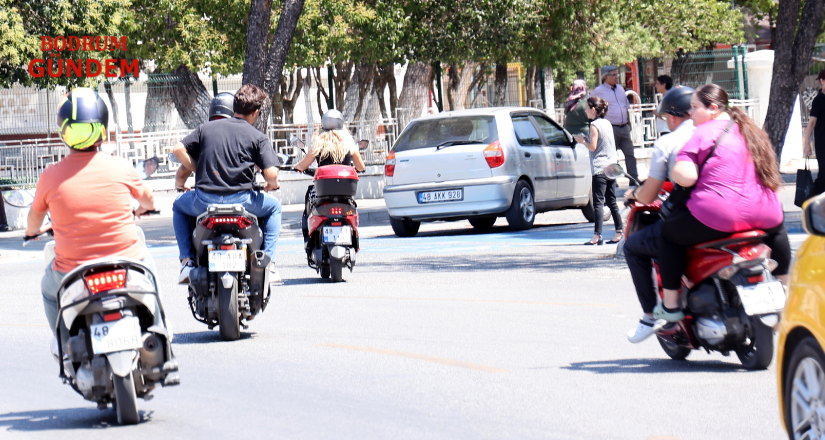 Muğla Nüfusunun Dörtte Bi̇ri̇nde Motosi̇klet Var